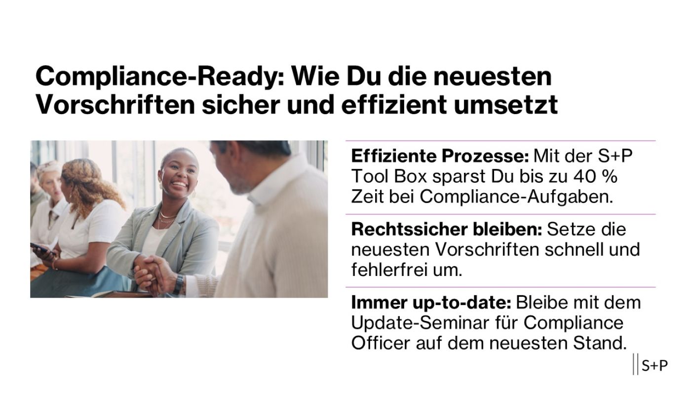Compliance-Ready: Wie Du die neuesten Vorschriften sicher und effizient umsetzt Compliance-Ready