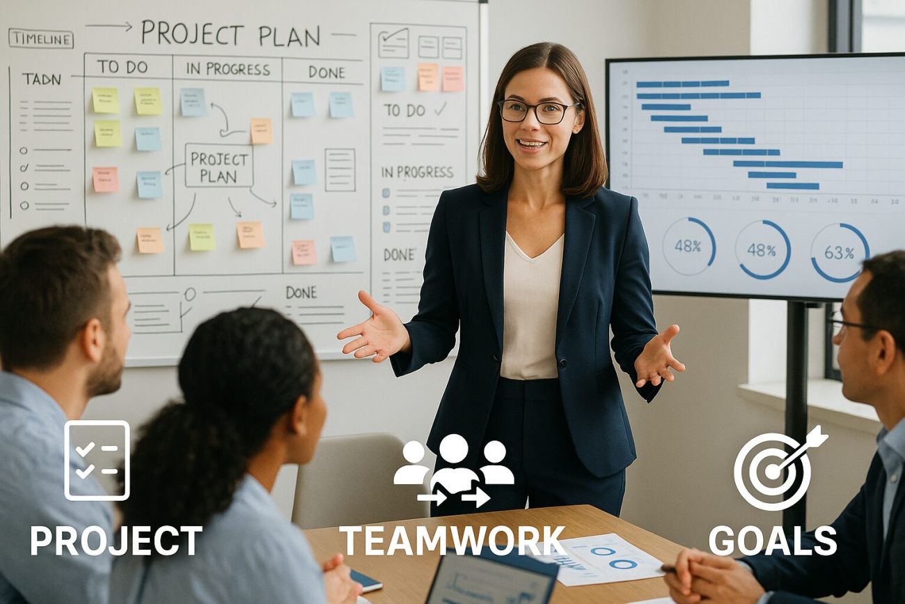 Deine Aufgaben als Projektleiter – S+P Weiterbildung Online Projektmanagement Chatgpt