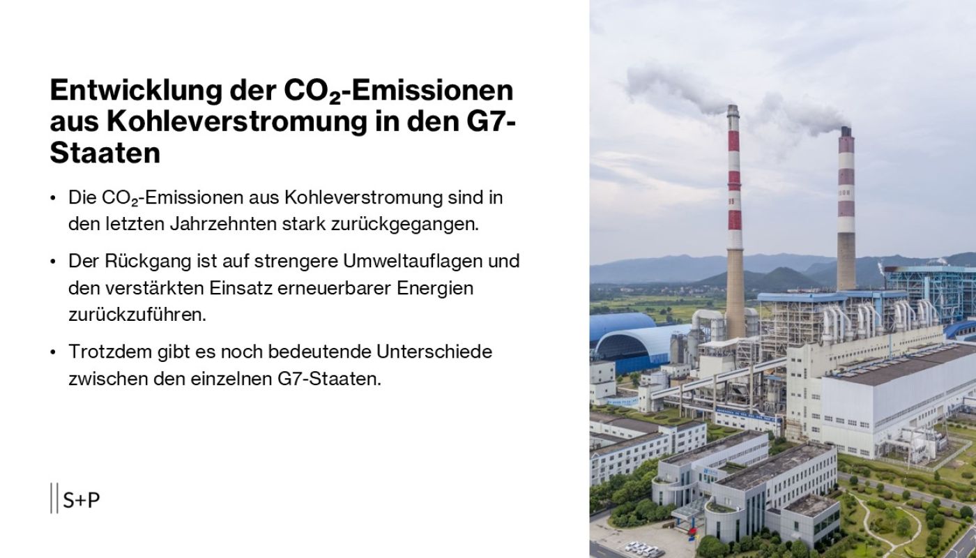 Analyse zur Entwicklung von CO₂-Emissionen aus Kohleverstromung Analyse zur Entwicklung von CO₂-Emissionen aus Kohleverstromung in den G7-Staaten und der Umstellung auf erneuerbare Energien