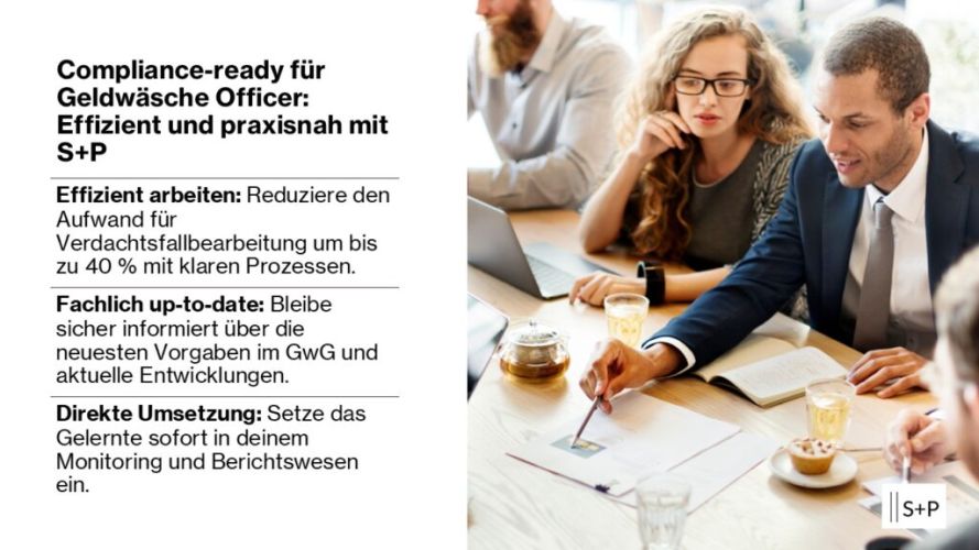 Neue Pflichten zur Geldwäscheprävention für Rechtsanwälte: Die S+P Seminare Verschärfte Anforderungen an die Geldwäscheprävention in Spielbanken und Casinos: Was ist zu beachten?