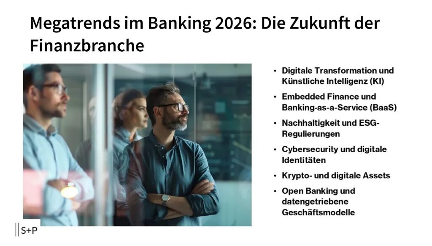 Megatrends im Banking 2026: Wie KI, ESG und Embedded Finance die Zukunft der Finanzbranche prägen Megatrends im Banking 2026