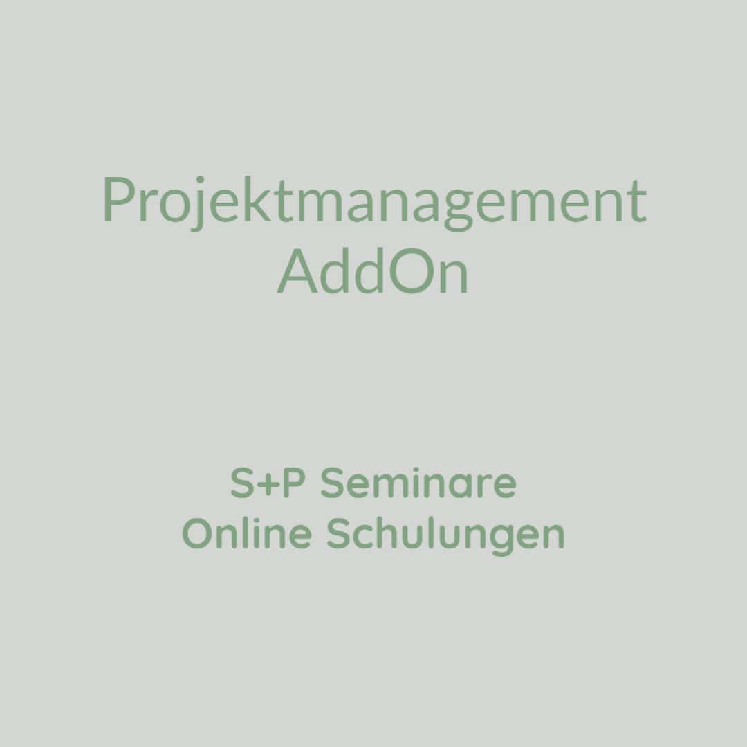 Projektmanagement AddOn
