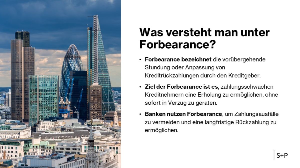 Was versteht man unter Forbearance