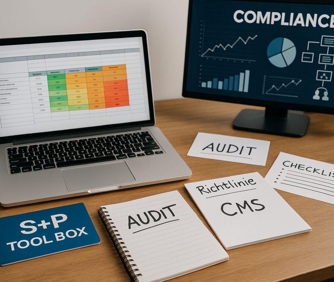 Was ist in der S+P Toolbox für Compliance Officer enthalten?