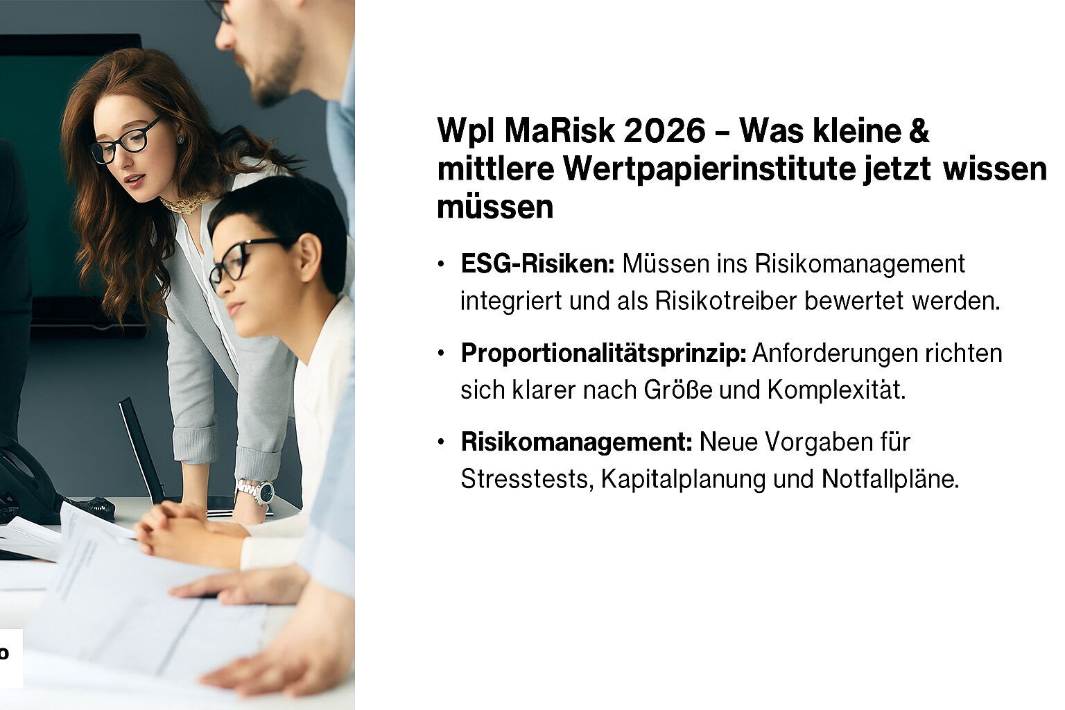 WpI MaRisk-Update 2026 – Umsetzung für kleine & mittlere Institute