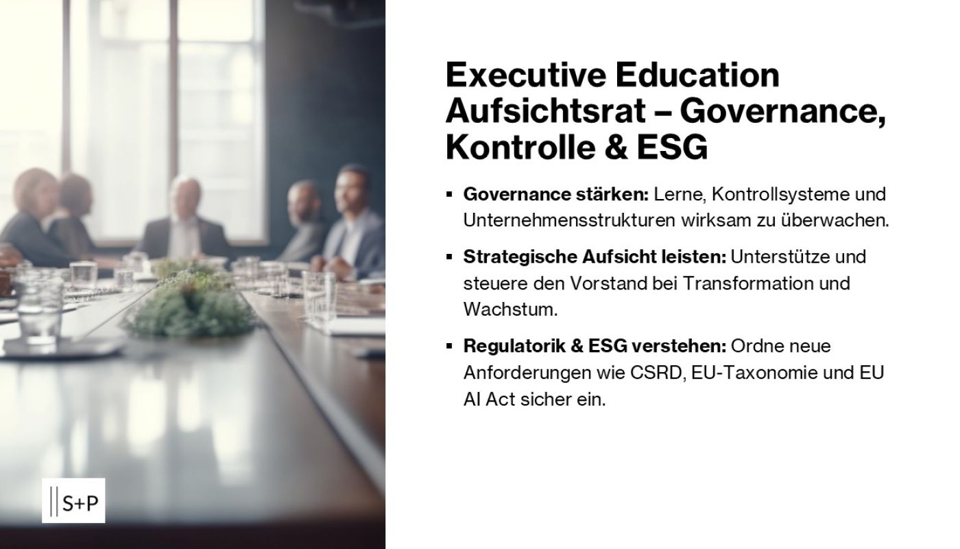 Executive Education Aufsichtsrat 