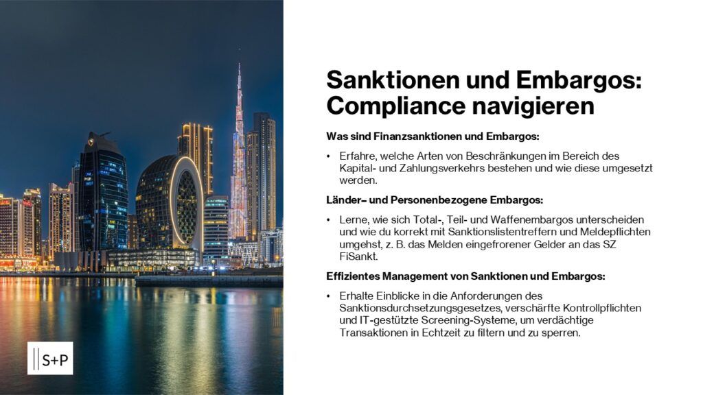 Sanktionen und Embargos: Compliance navigieren