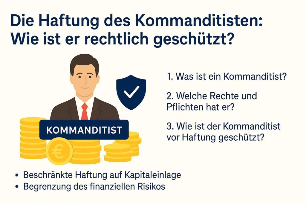 Die Haftung des Kommanditisten: Wie ist er rechtlich geschützt?