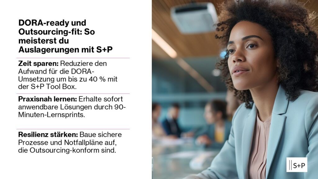 DORA-ready und Outsourcing-fit