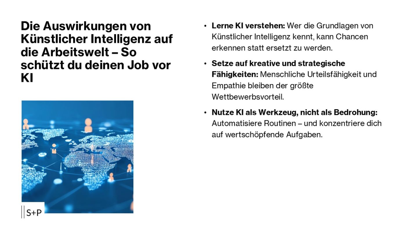 Auswirkungen von Künstlicher Intelligenz auf die Arbeitswelt