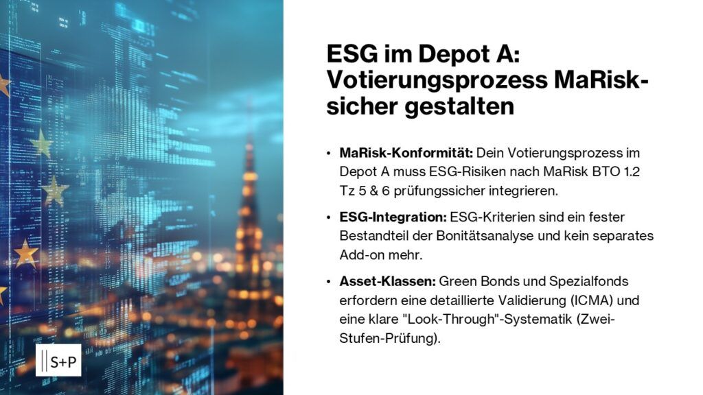 ESG im Depot A