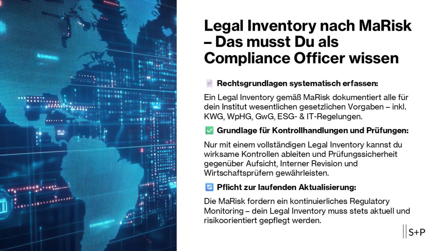 Legal Inventory nach MaRisk 