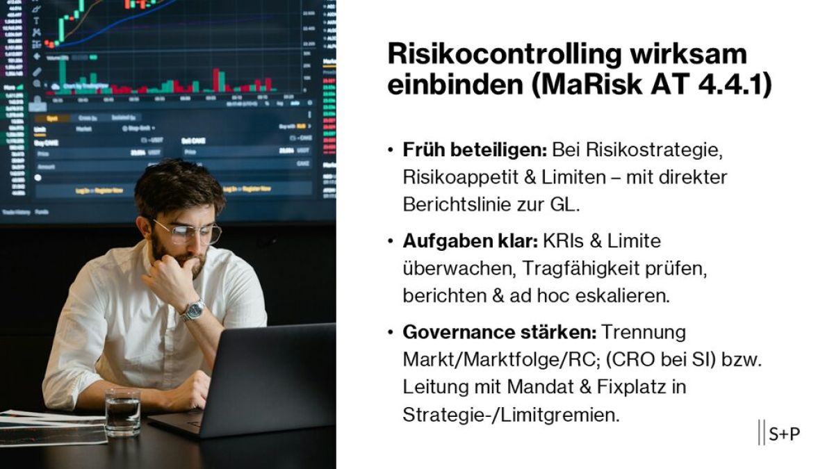 Risikocontrolling Aufgaben