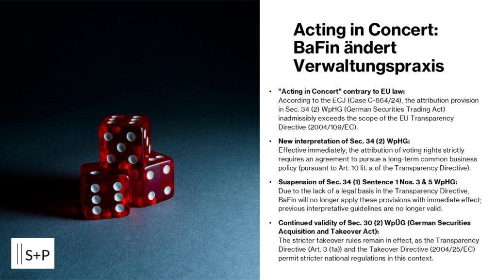 Wie sollten Compliance und C- Level das WpHG und WpÜG nach EuGH-Urteil (C-864/24) auslegen?