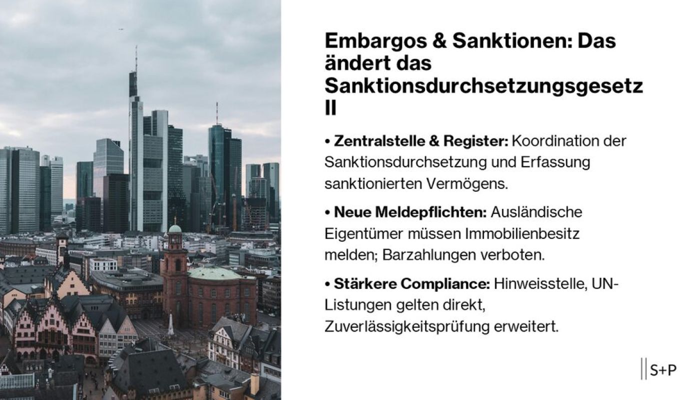 Prüfung von Sanktionen