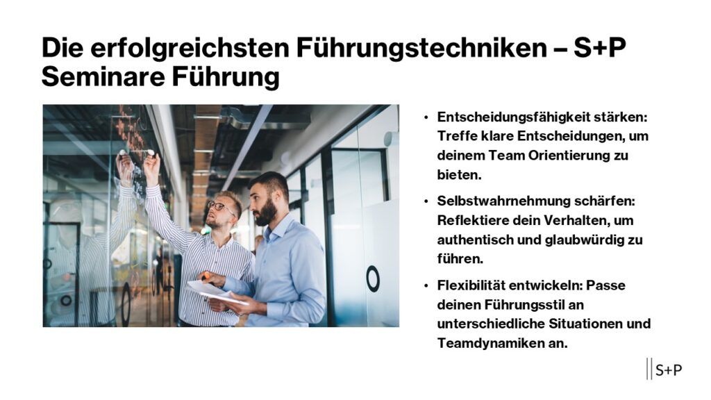 Die erfolgreichsten Führungstechniken