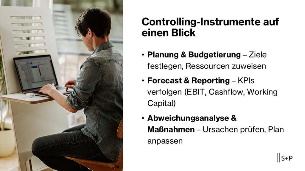 Controlling Weiterbildung Berlin (Online) – Prüfen Sie Ihre Kalkulation | S+P