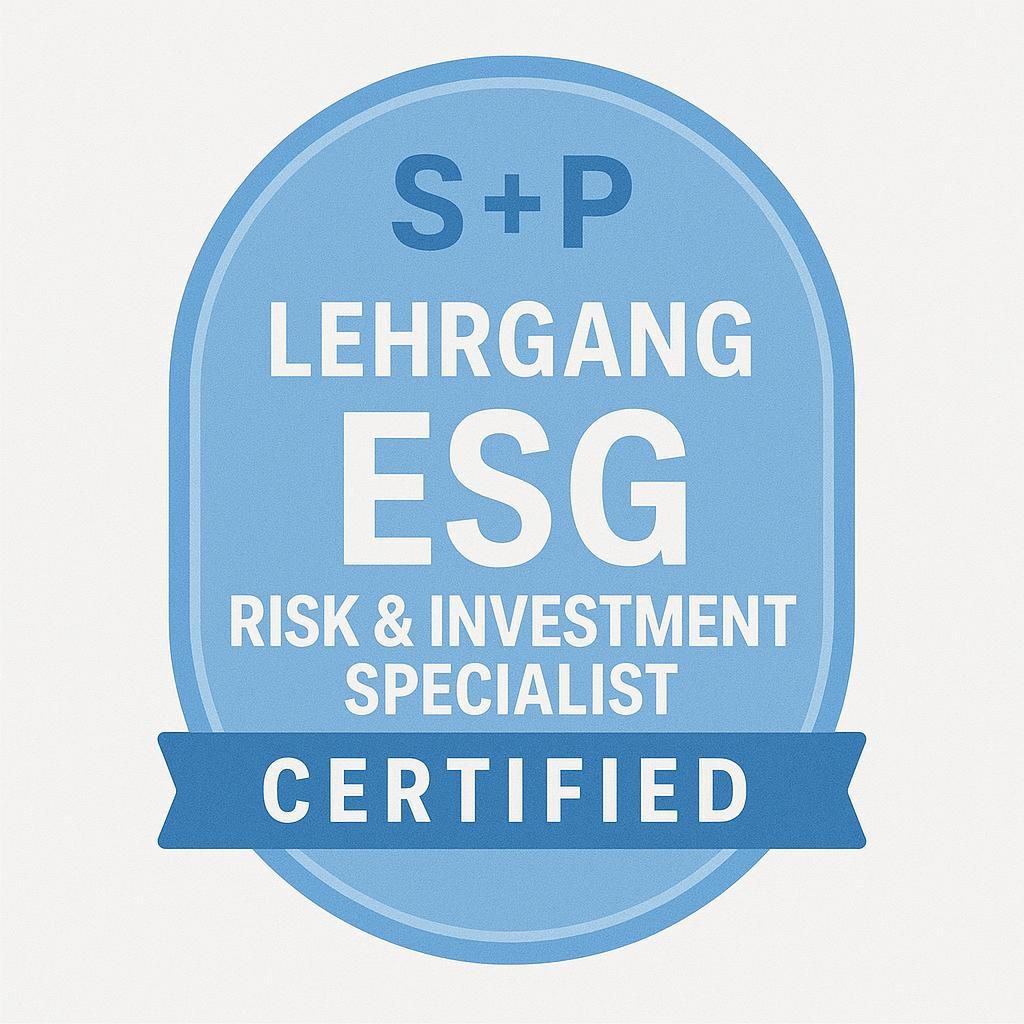 ESG Risk Investment Badge