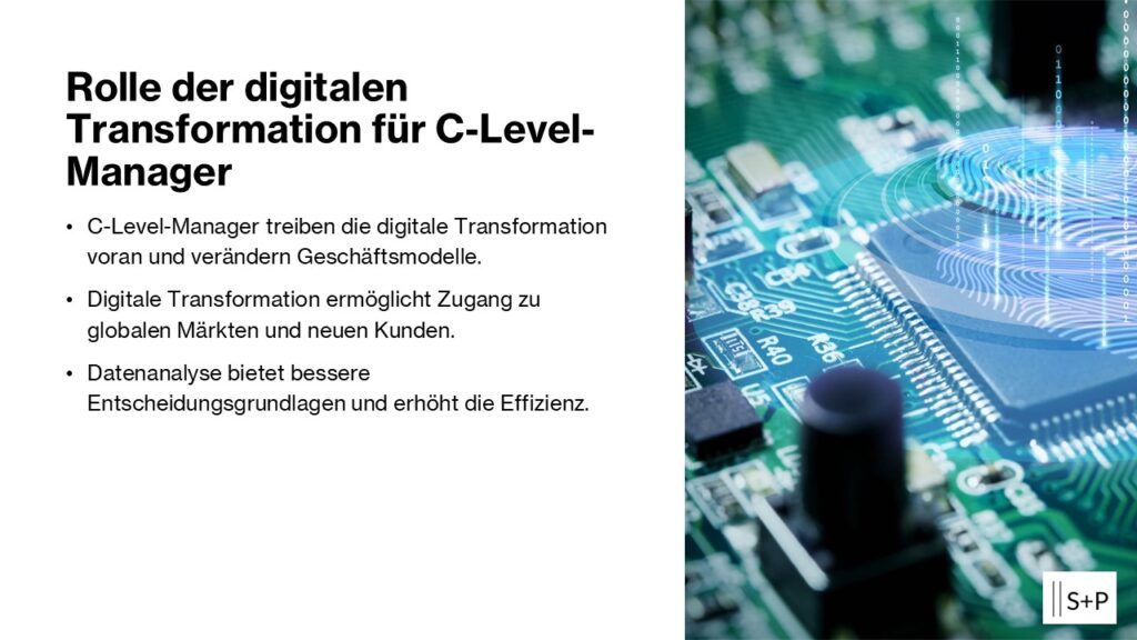 Die Rolle der digitalen Transformation im globalen Geschäft für C-Level-Manager