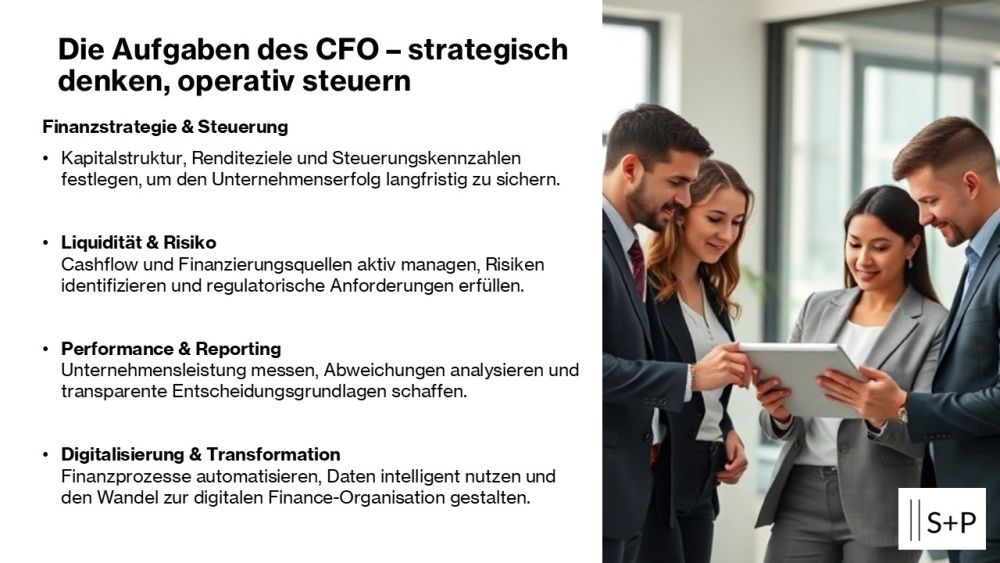 CFO Aufgaben Verantwortungen