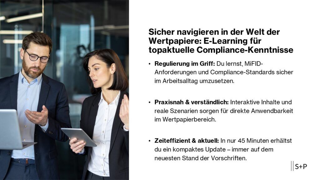 S+P ELearning MiFID II
