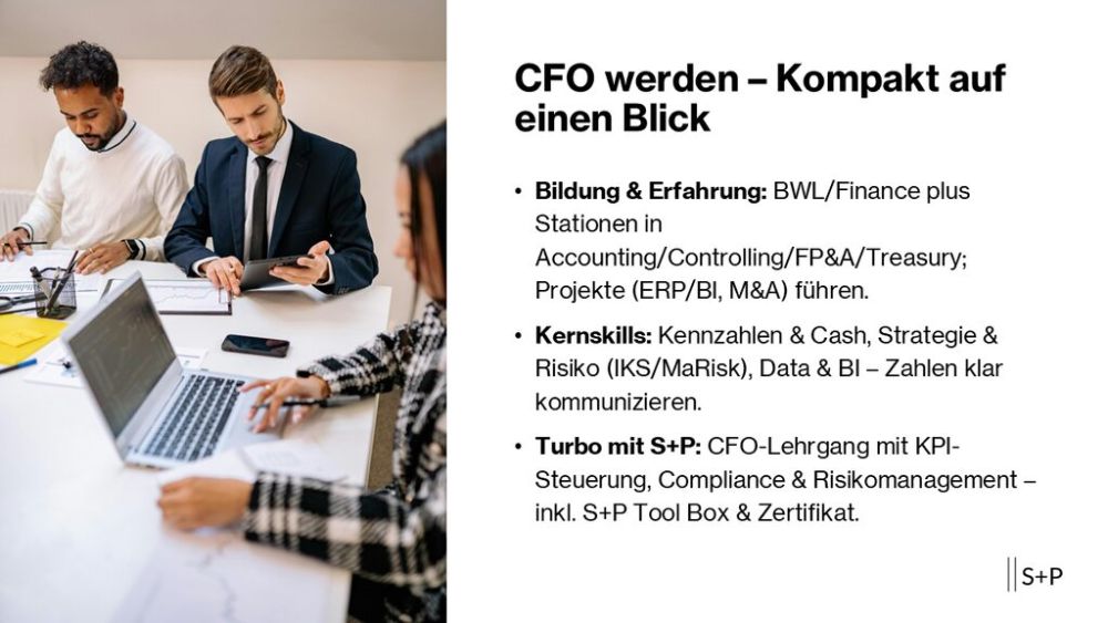 Wie wird man CFO?