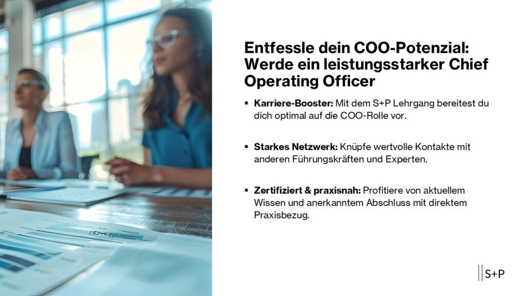 Entfessle dein COO-Potenzial