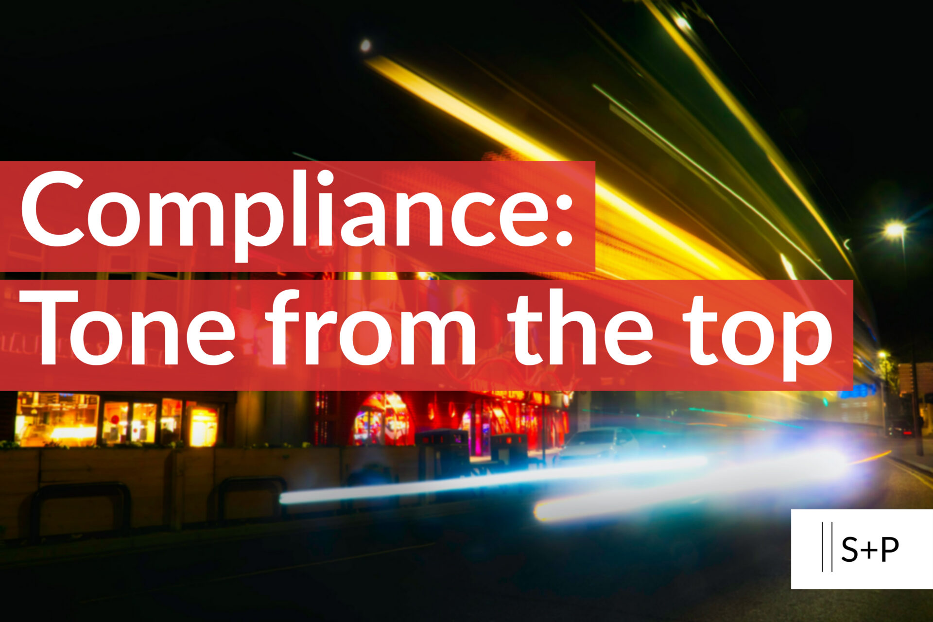 Unternehmensbewertung und Verkaufsstrategien Compliance: Tone from the top