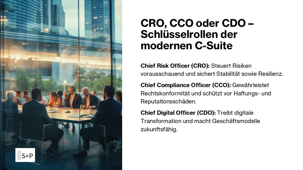 CRO, CCO oder CDO