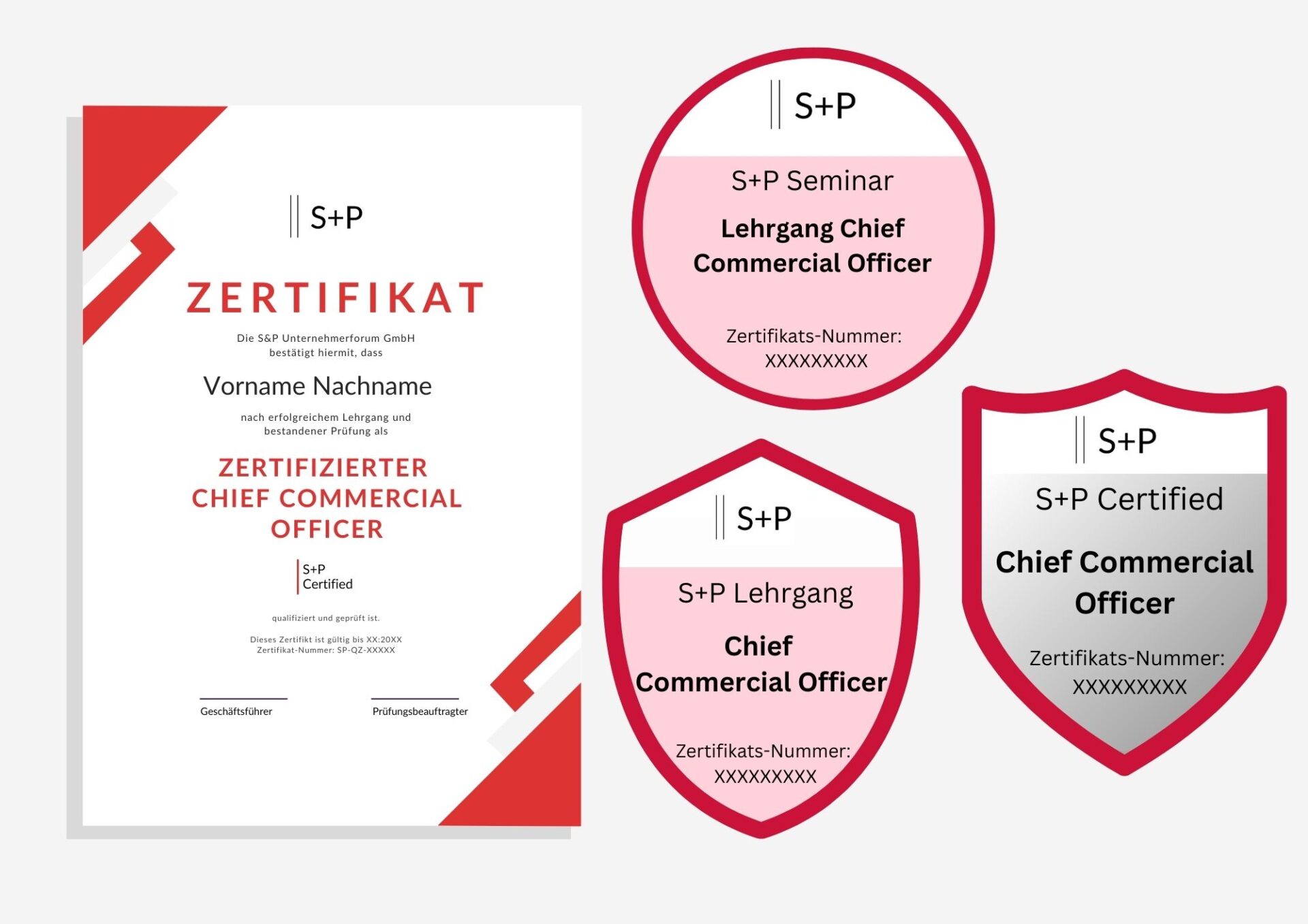 Chief Commercial Officer: Wachstum & Compliance meistern – Mit S+P Certified starten Lehrgang Chief Commercial Officer