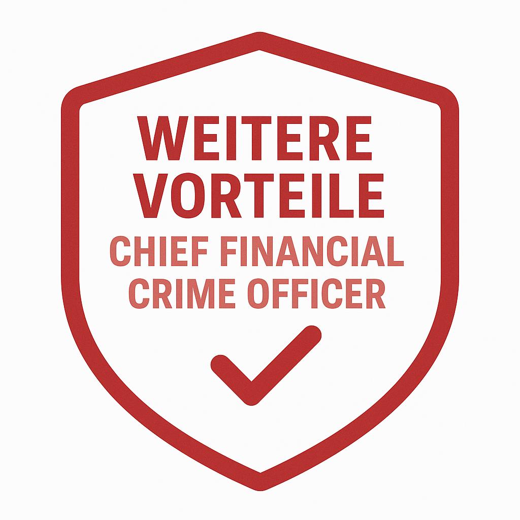 Zertifikat Lehrgang: S+P Certified Chief Financial Crime Officer Vorteile Chief Financial Crime Officer