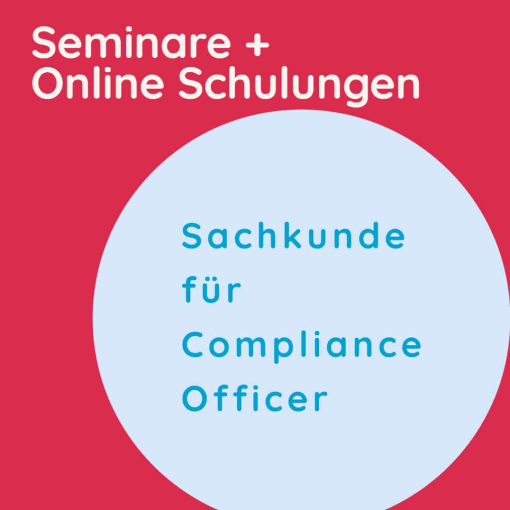 Compliance Lehrgang: Seminare in München