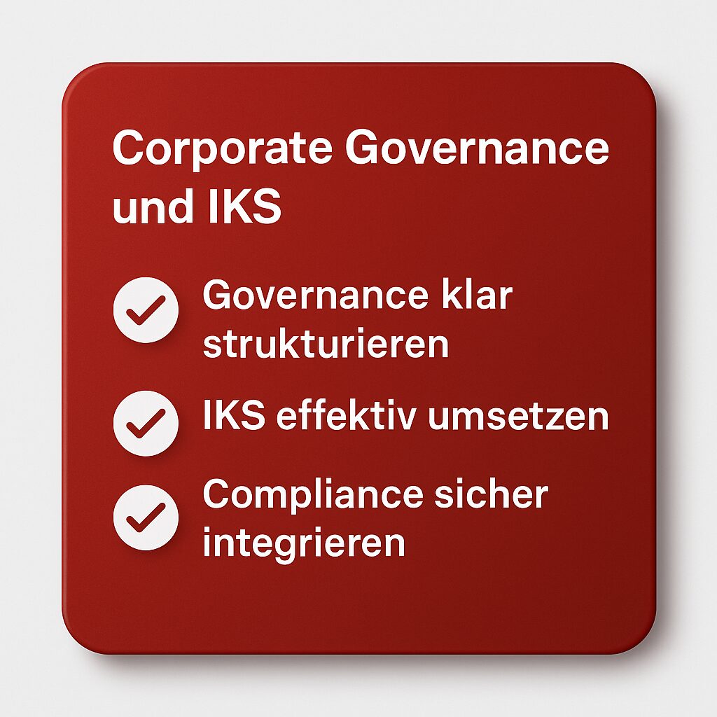 Corporate Governance & IKS: Compliance erfolgreich integrieren | S+P Compliance_Seminar