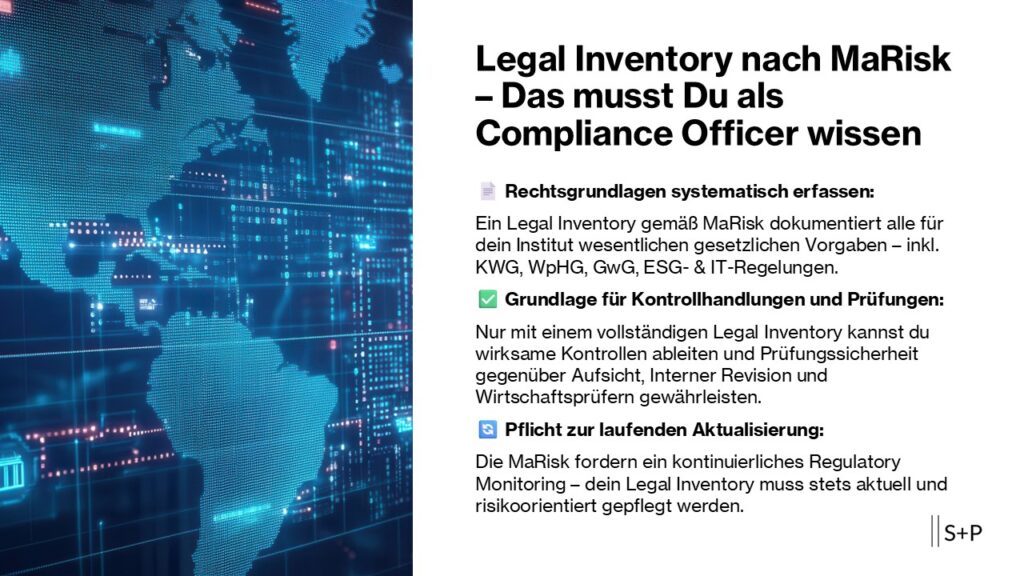 Was bedeutet Legal Inventory?