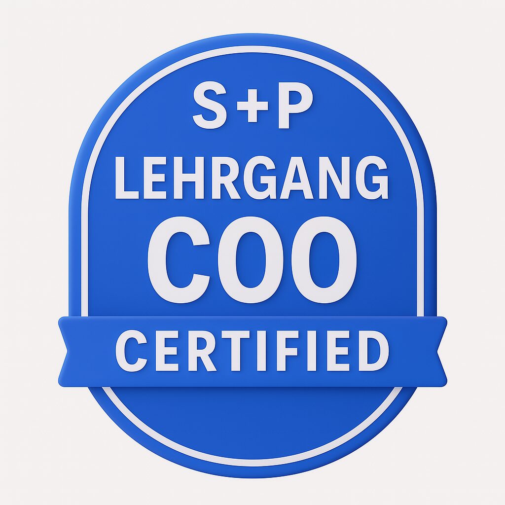 S+P Lehrgang COO: Strategisches Management & Operative Exzellenz Lehrgang_COO