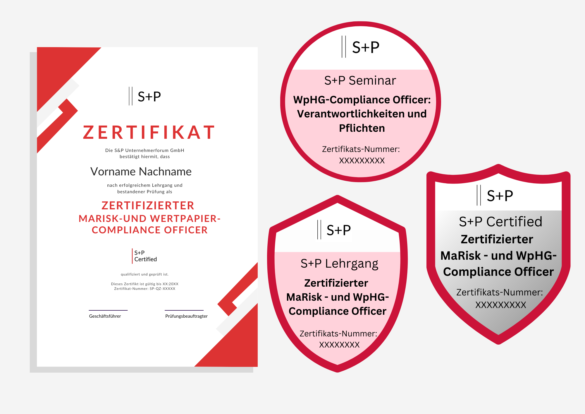 S+P Lehrgang: MaRisk- und WpHG-Compliance in der Praxis – Updates 2026 Digitales Badge und Zertifikate