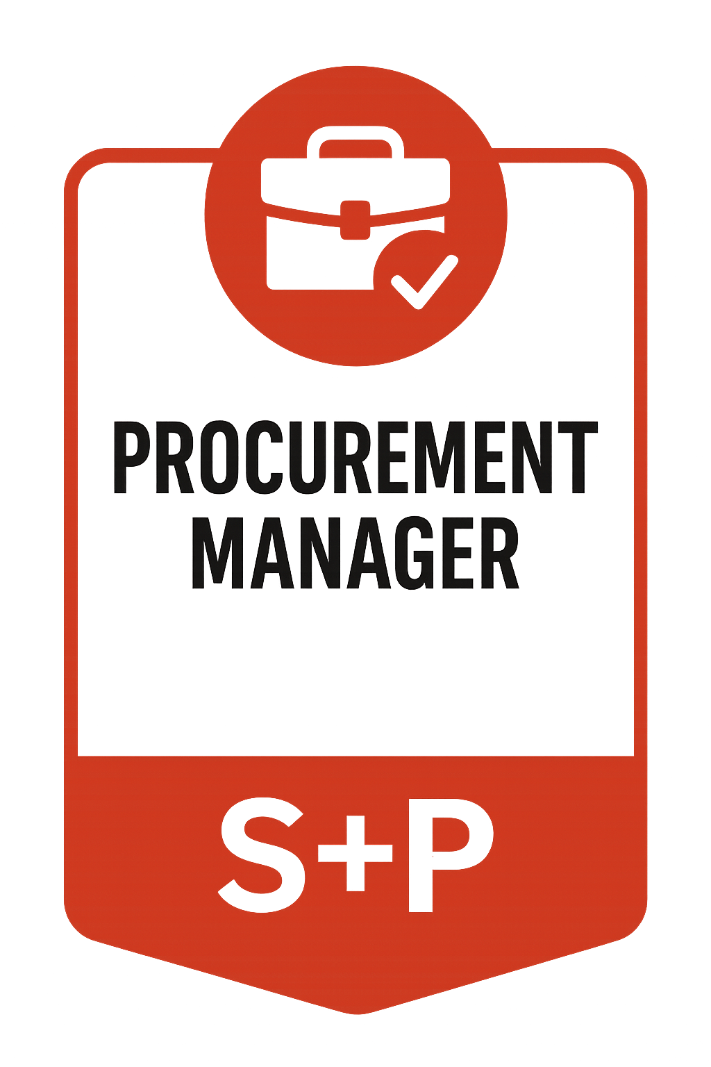 Procurement Manager: Aufgaben, Pflichten & Weiterbildung Procurement Manager Badge Chatgpt