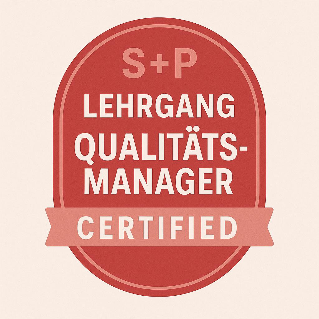 Qualitätsmanagement Badge