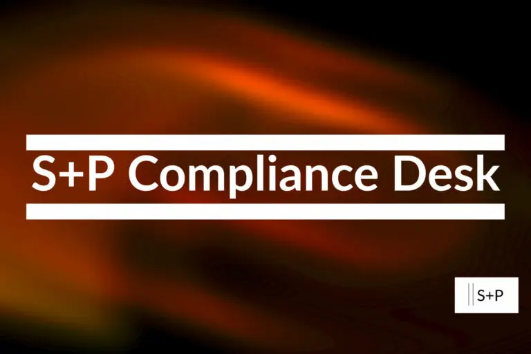 Was sind die Vorteile des S+P Compliance Desk?