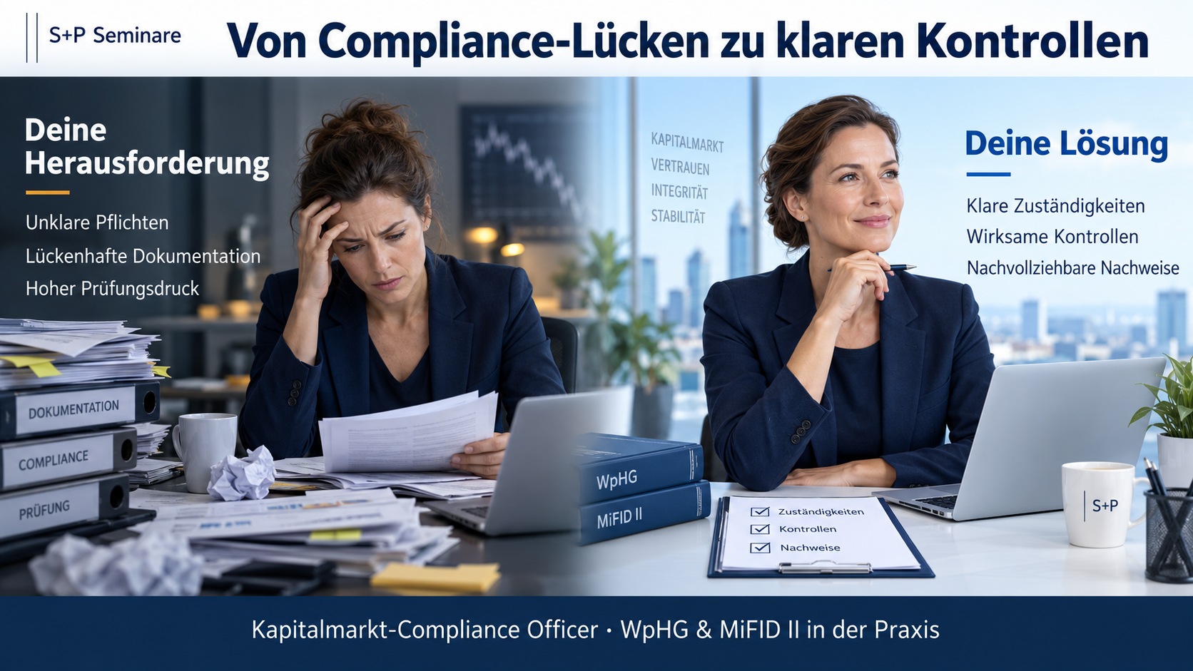 Kapitalmarkt-Compliance Officer (Capital Markets Compliance Officer) Von Compliance-Lücken zu klaren Kontrollen