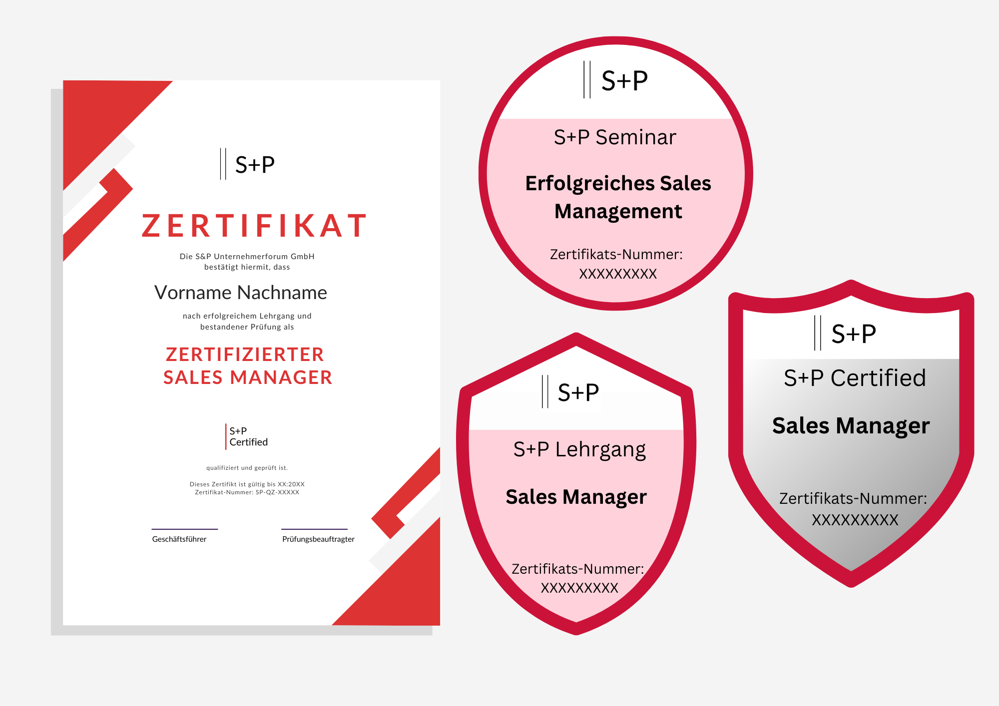 Sales Management Power: Erfolgreich Verkaufen und Kunden binden Digitales Badge und Zertifikate