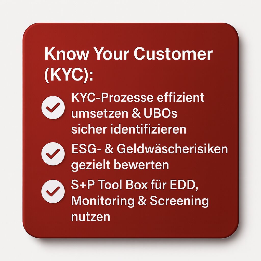 KYC Seminar 2026: Sorgfaltspflichten, UBO & EU-AMLR Update | S+P Seminar_know_your_customer