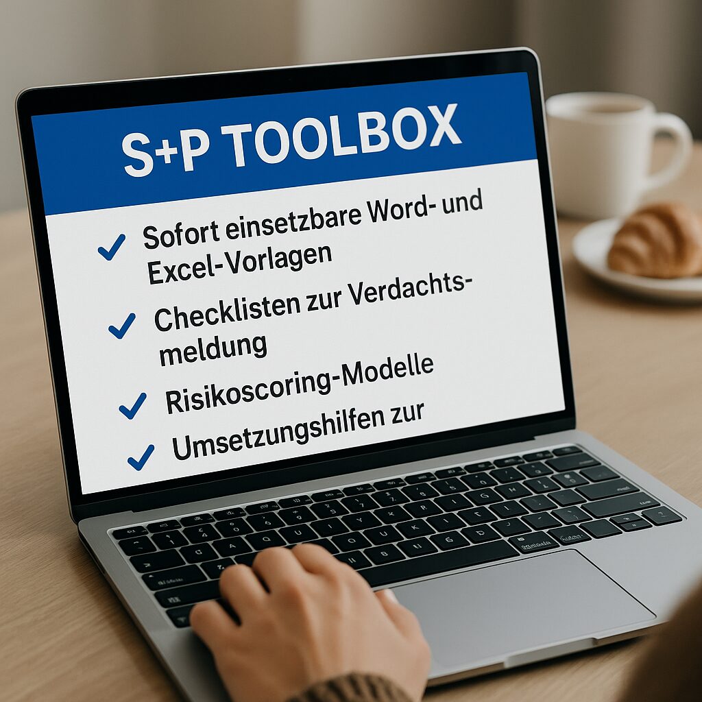 Geldwäsche Seminare, Schulungen & Lehrgänge 2026 mit Zertifikat für Nicht-Finanzunternehmen S+P Tool Box Geldwäsche Officer