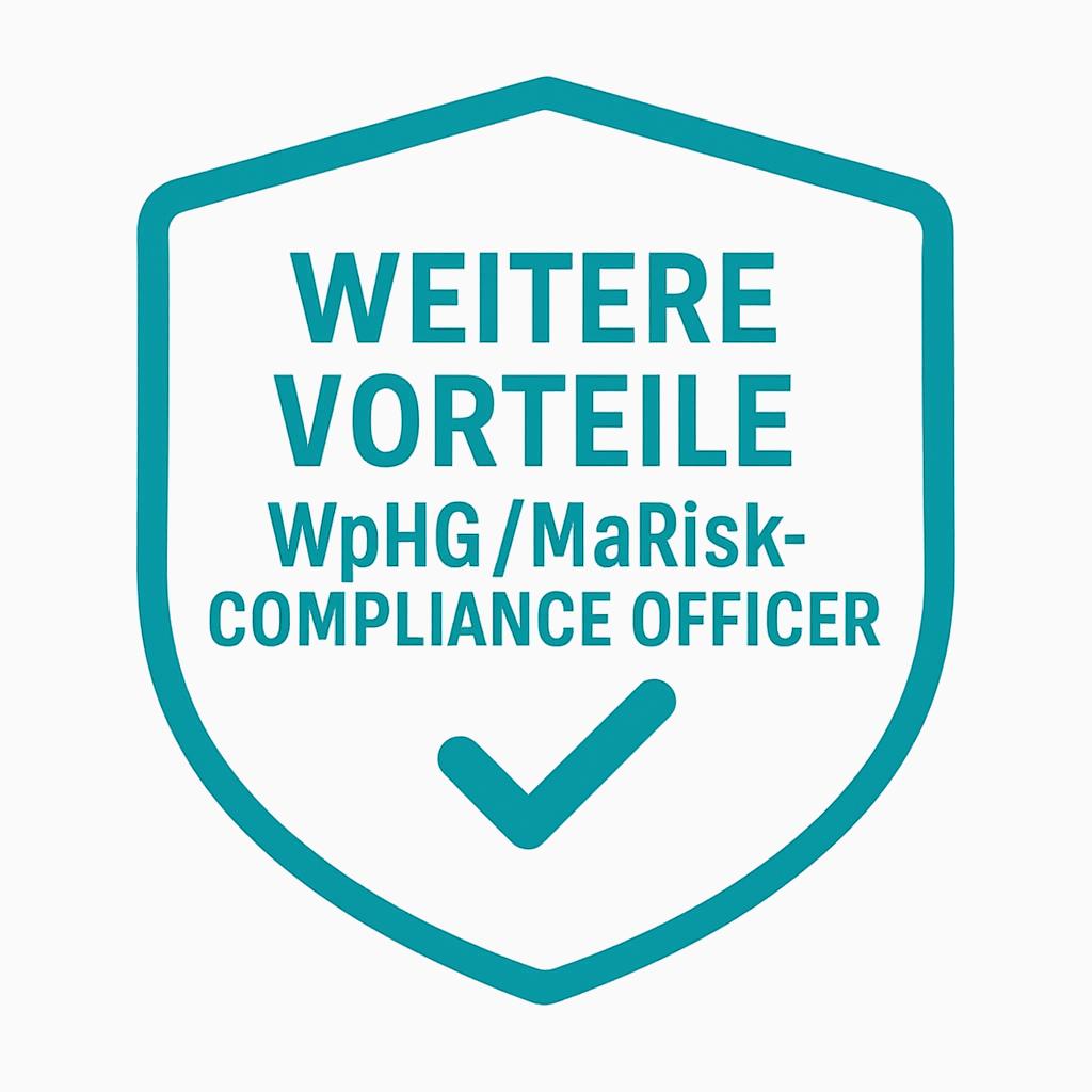 S+P Lehrgang: MaRisk- und WpHG-Compliance in der Praxis – Updates 2026 Vorteile WpHG-/ MaRisk-Compliance Officer