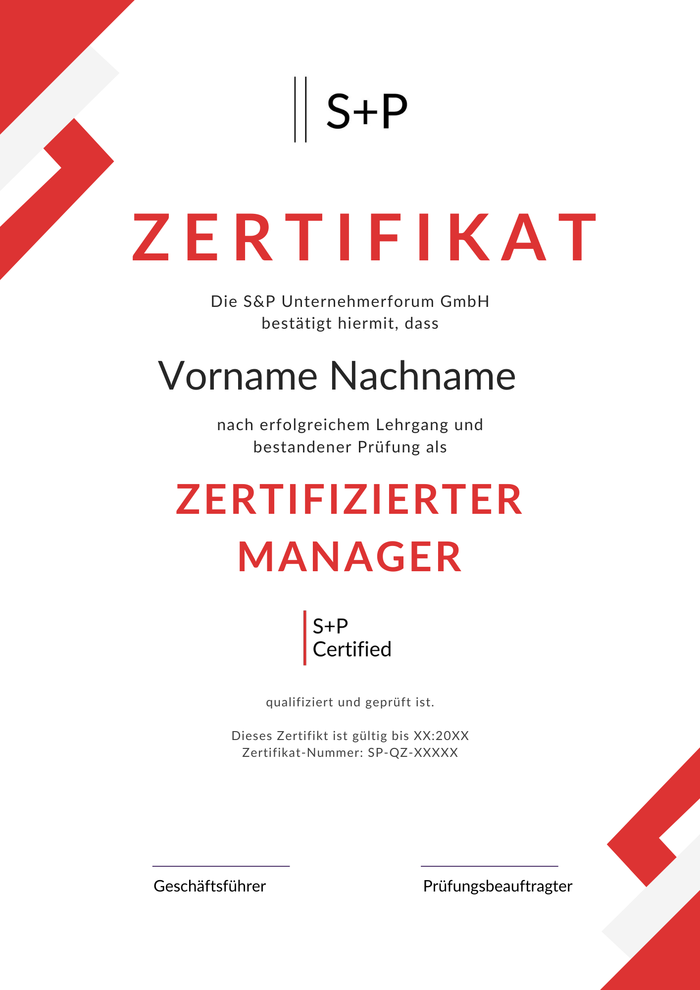 Gestern Kollege - heute Führungskraft - Leadership Training S+P Certified - Zertifizierter Manager