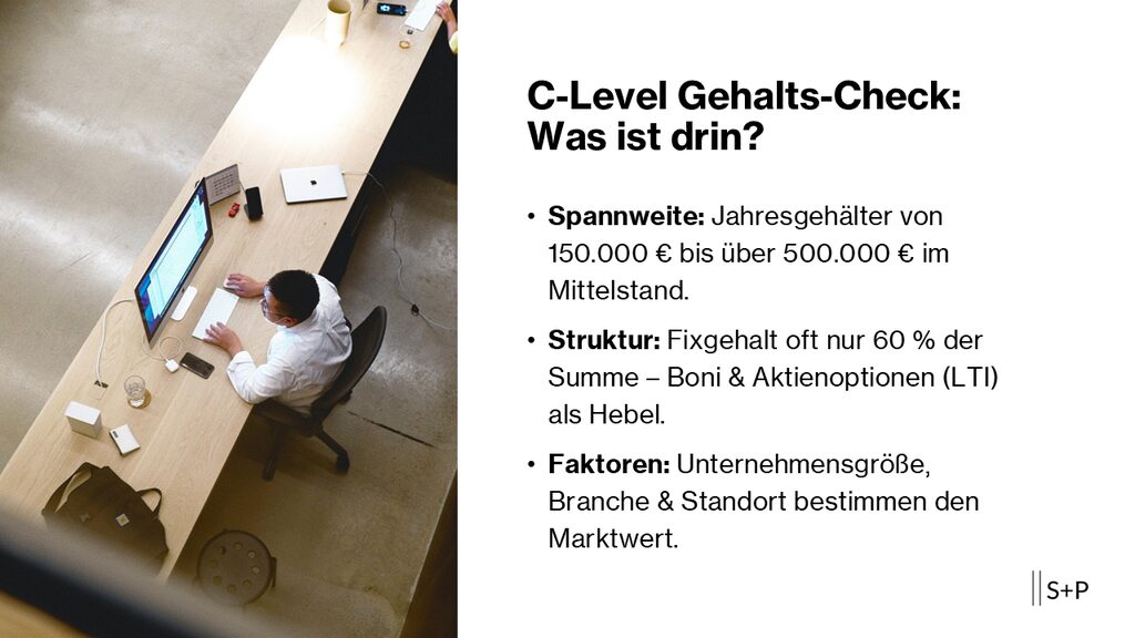Wie viel kann eine Führungskraft (C-Level) verdienen? Wie viel kann eine Führungskraft (C-Level) verdienen?