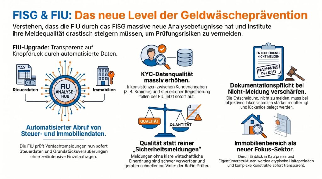 FISG & FIU-Kompetenzen in der Geldwäscheprävention
