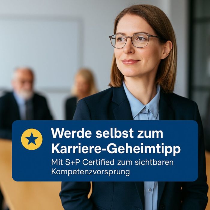 Rollenbasiertes Lernen – Karriere-Booster mit S+P Seminaren Werde selbst zum Karriere-Geheimtipp