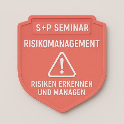 Seminar Risikomanagement & IKS: Anforderungen nach MaRisk, ISO 31000 & StaRUG Seminar_Risikomanagement_Badge