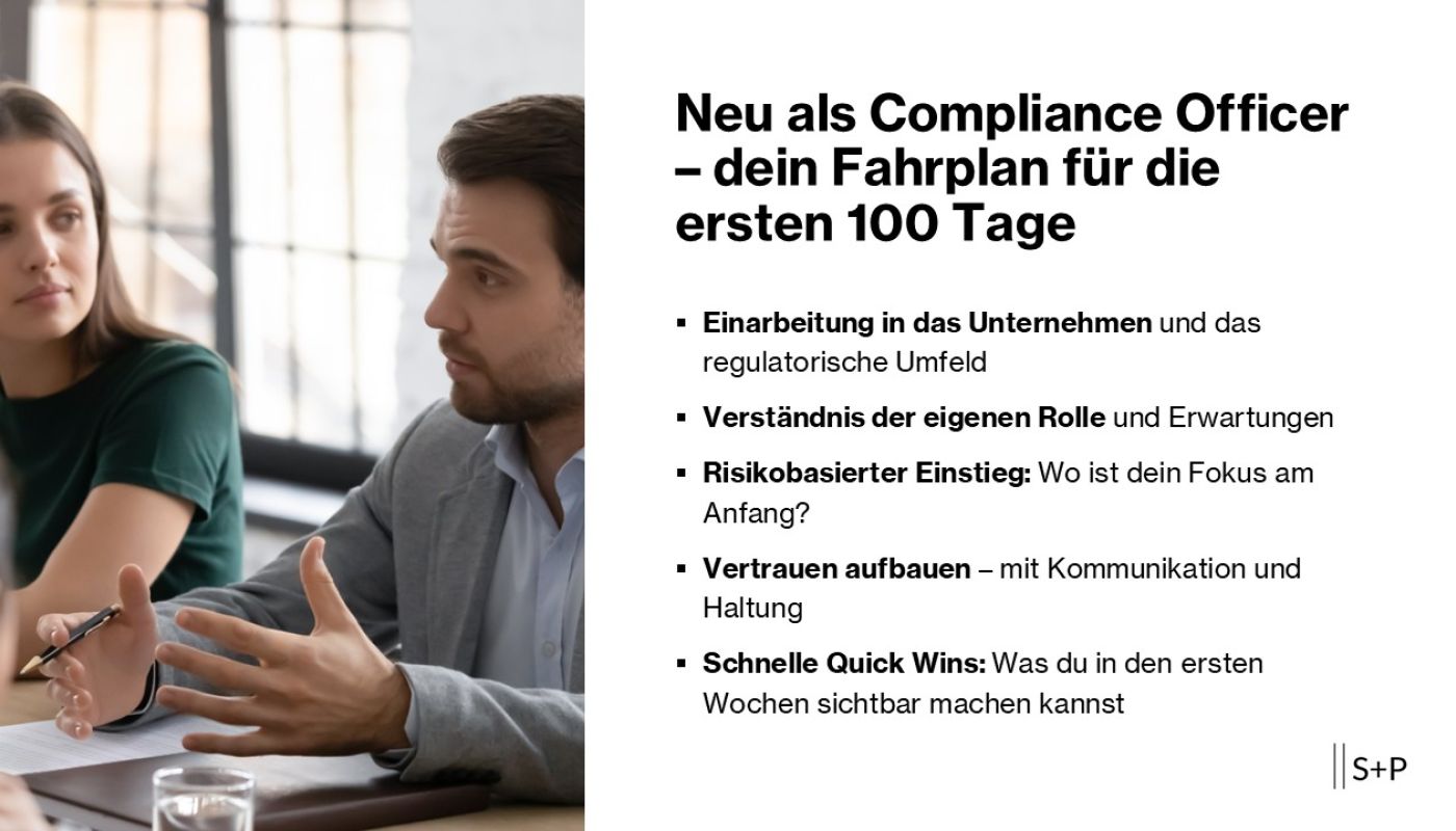 Neu als Compliance Officer 